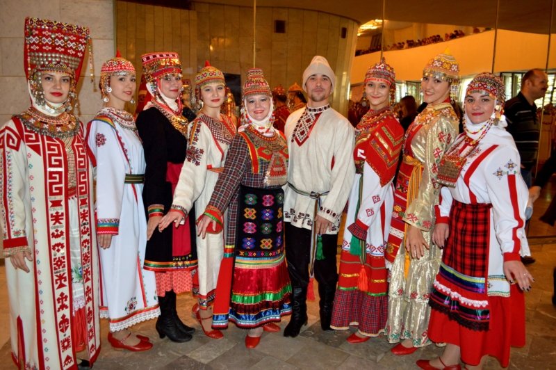 чувашские национальные костюмы фото