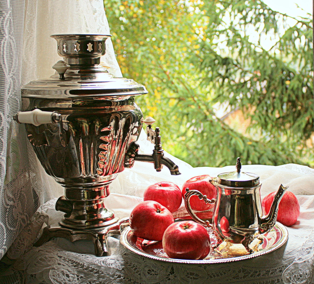 доброе утро с самоваром фото