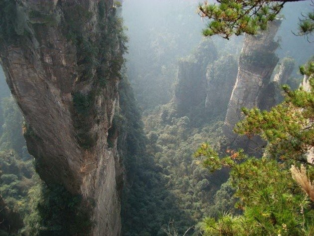 нац. парк чжанцзяцзе провинция хунань фото