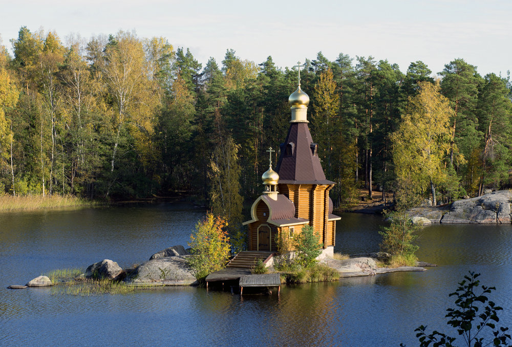 храм андрея первозванного на вуоксе фото