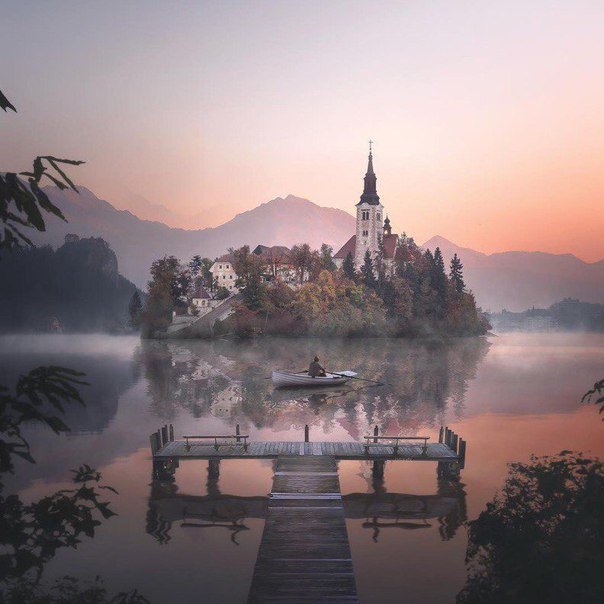 озеро блед фото