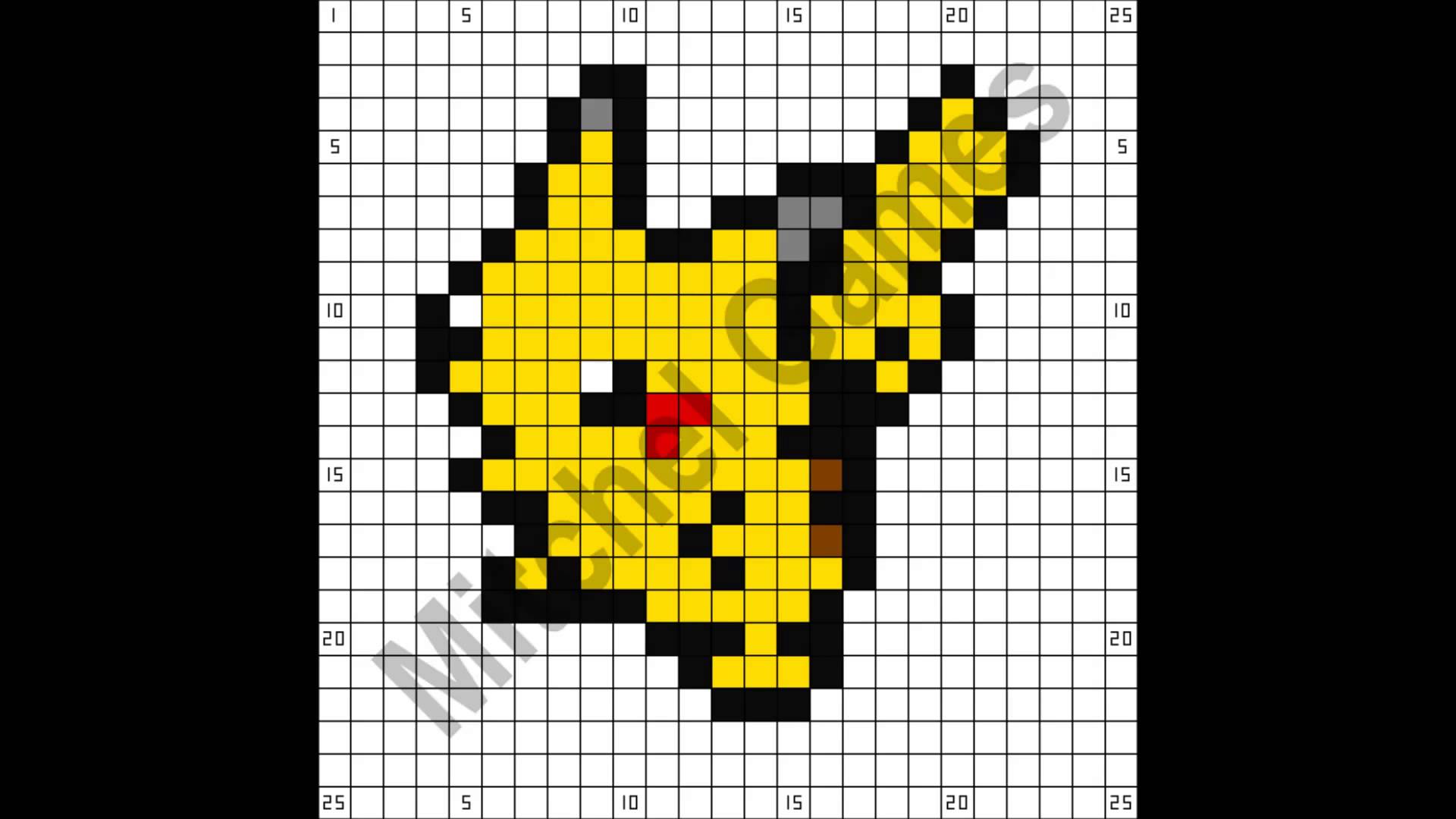 Pixel Art De Pokemon