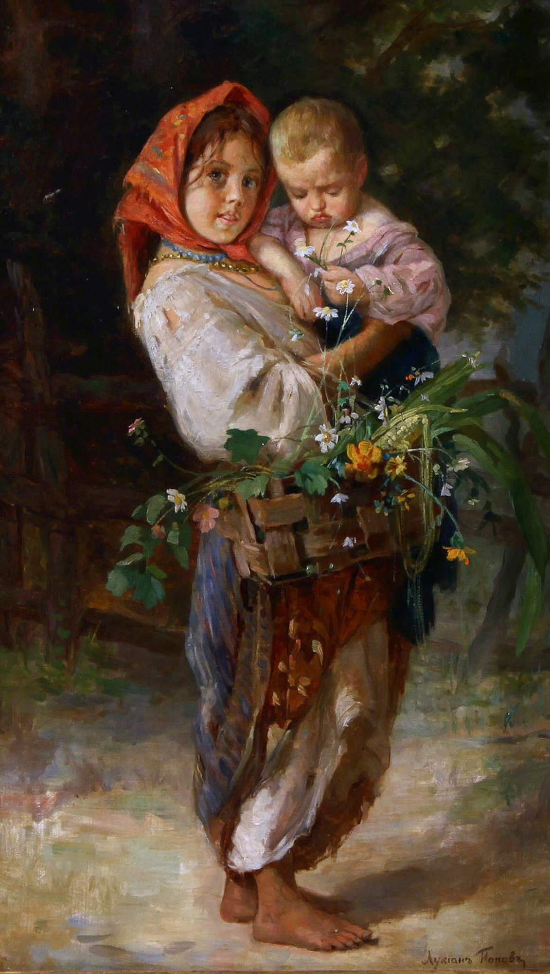 художник платонов харитон платонович наймичка фото