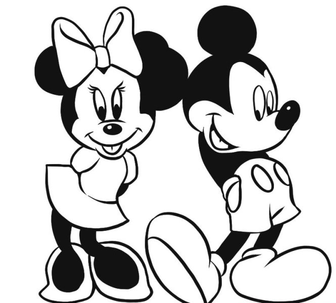 эскизы микки мауса фото
