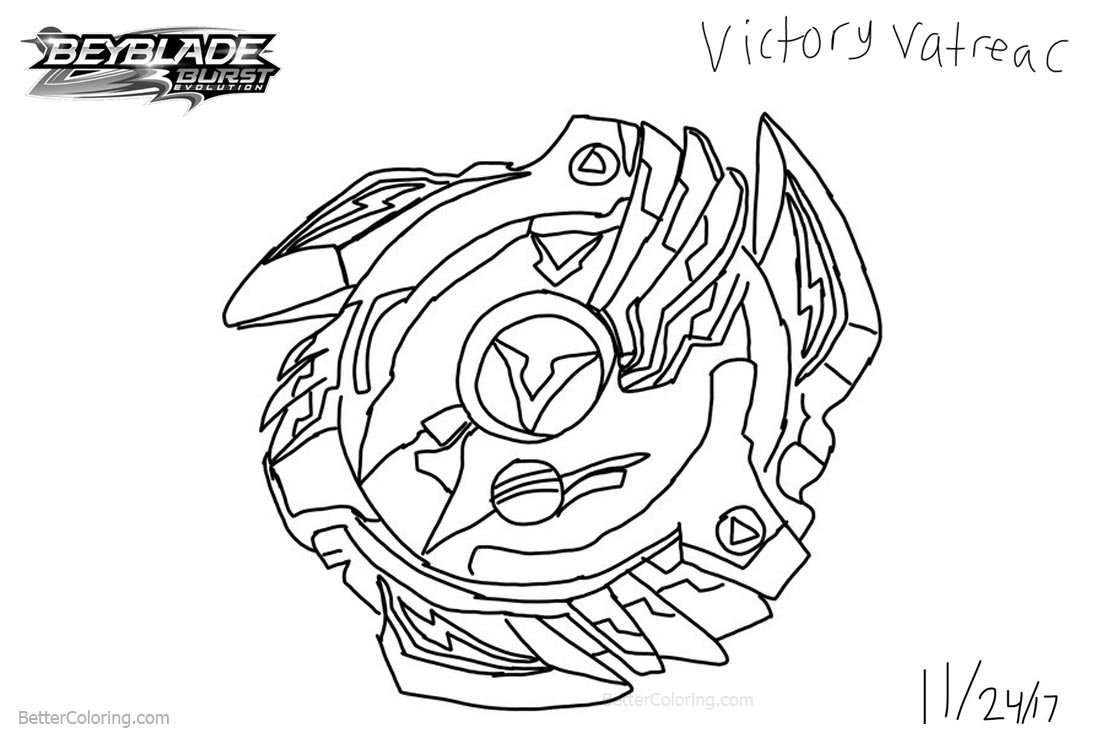 Beyblade Burst Coloring Pages Printable - Bltidm