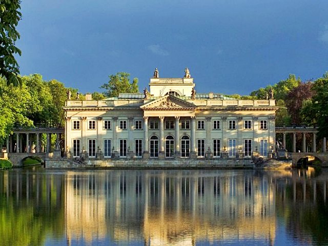 лазенковский дворец варшава фото