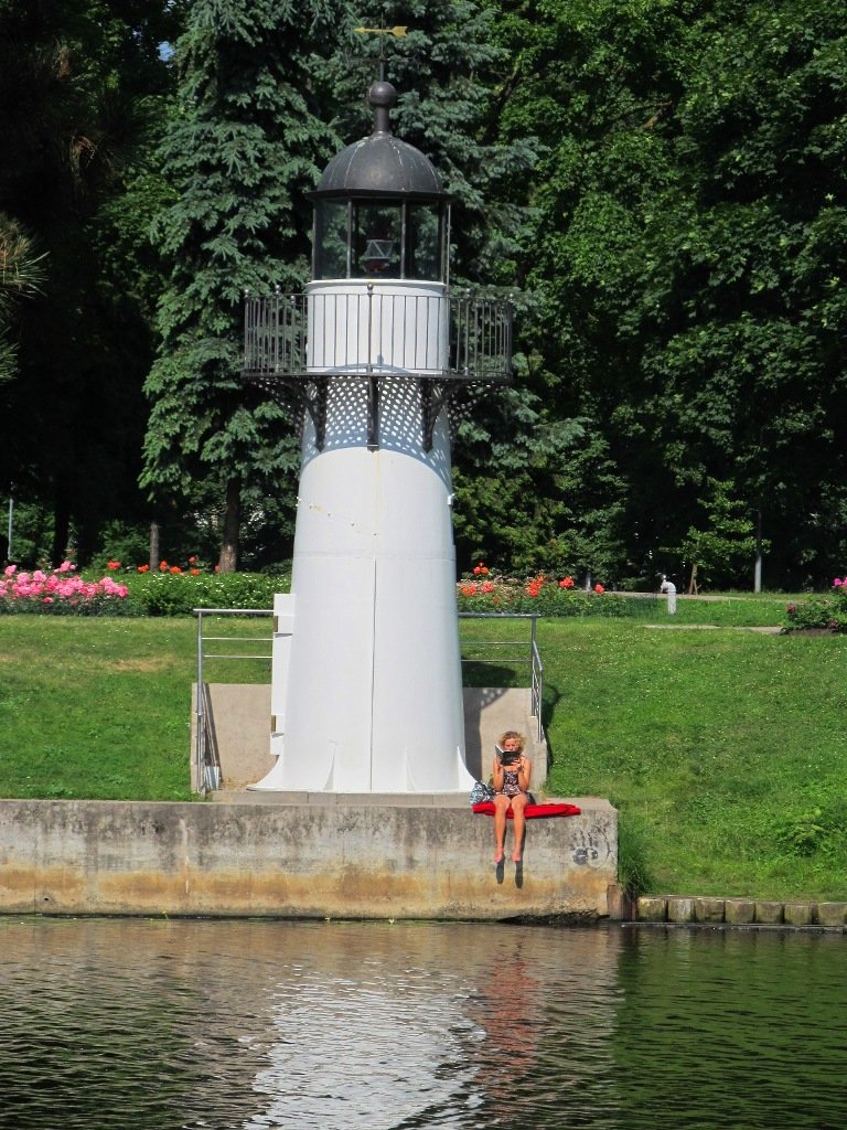 маяк в петергофе фото