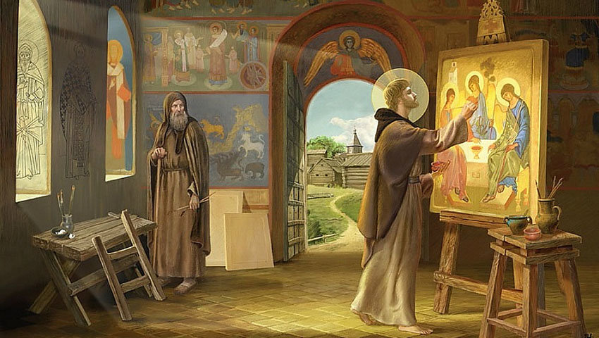 иконописец андрей рублев фото