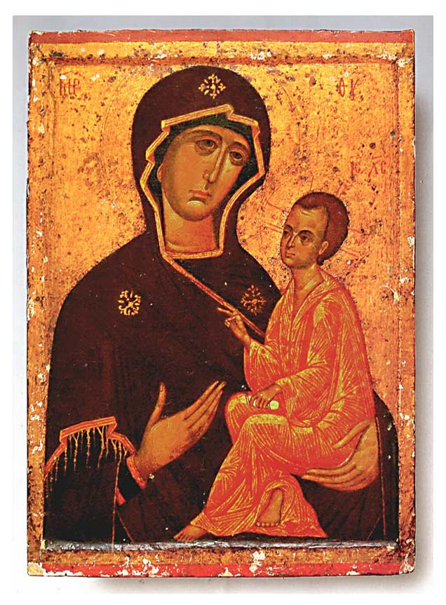 Тихвинская икона Божией Матери фото
