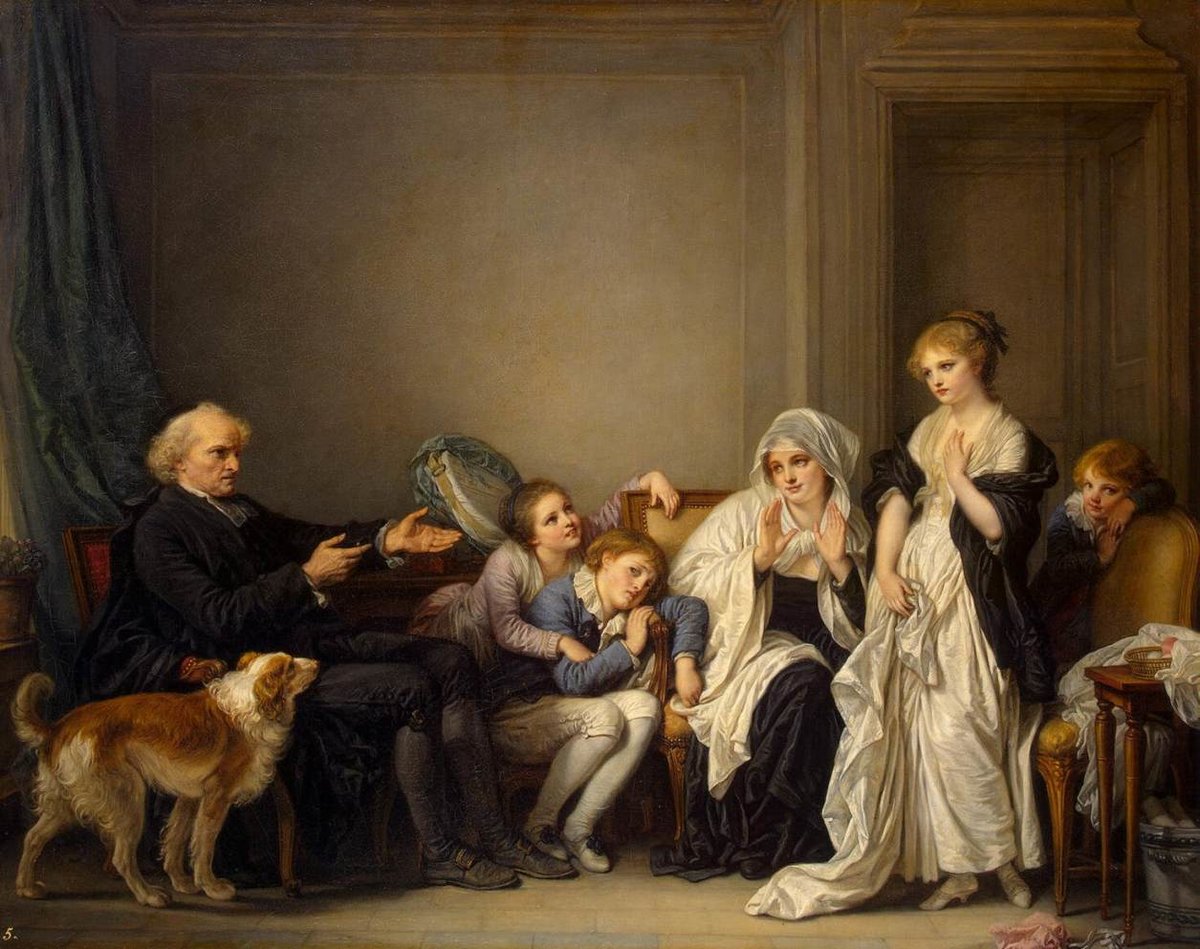 Посещение священника (1784)