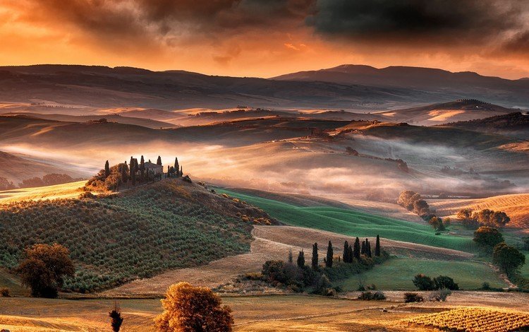 тоскана италия фото