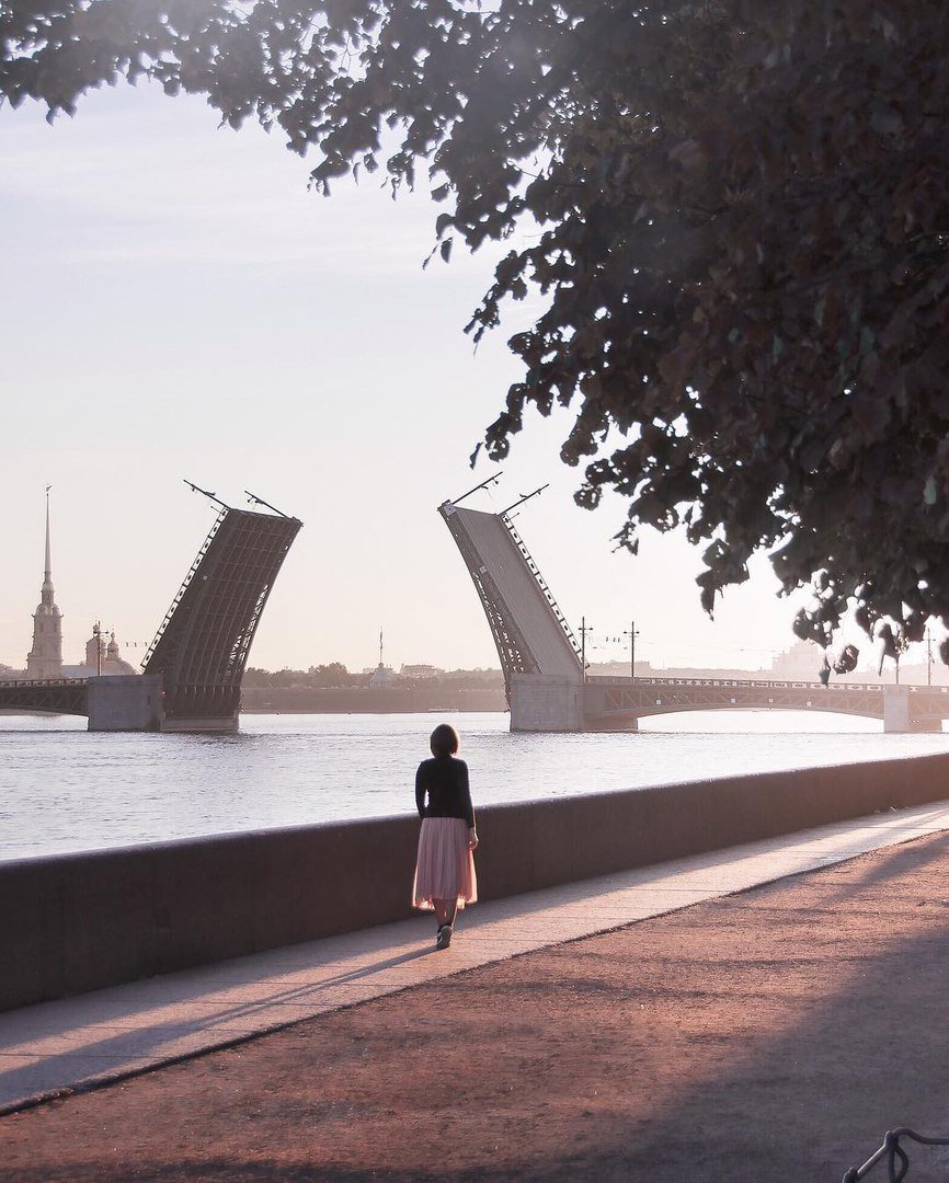петербург разводные мосты фото