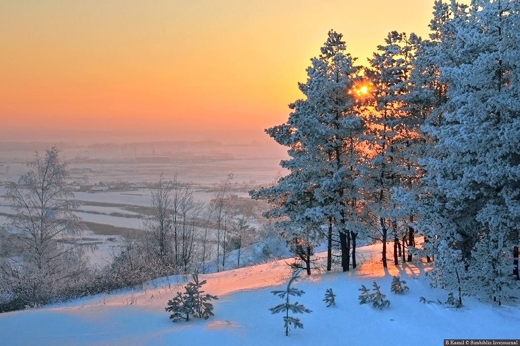 зимние пейзажи фото