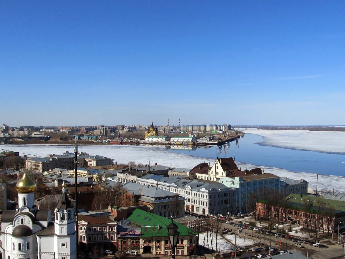 ока и волга в нижнем новгороде фото
