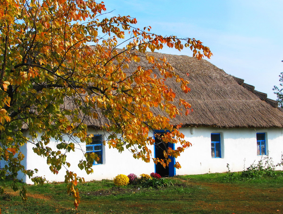украинская хата фото