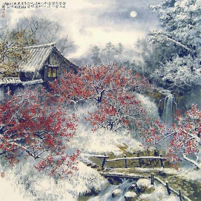 китайская живопись zhao wuchao фото
