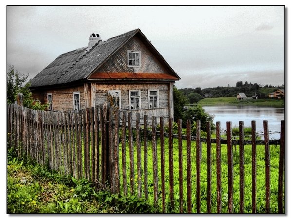 домик в деревне фото