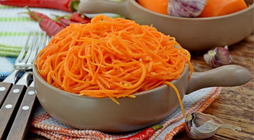 салат из моркови фото