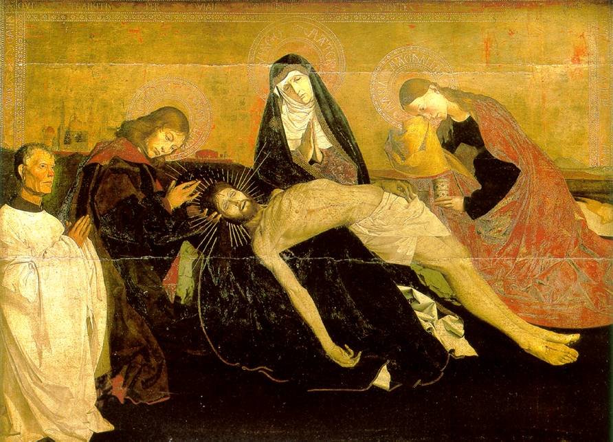 ангерран картон пьета из вильнев-лез-авиньона. 1455 фото
