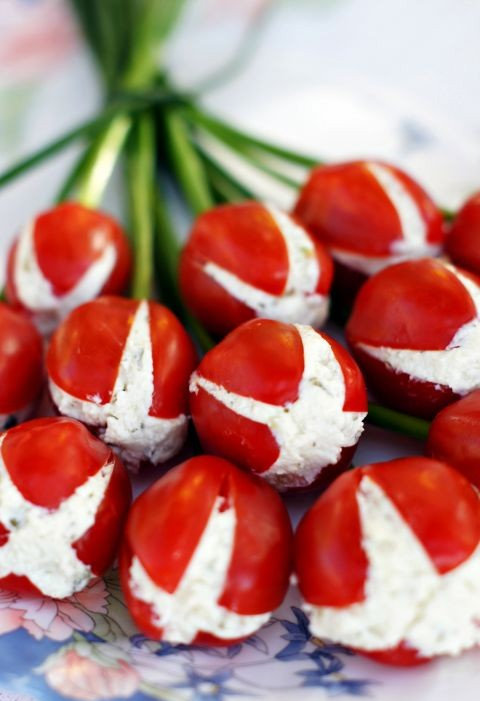 закуска тюльпаны фото