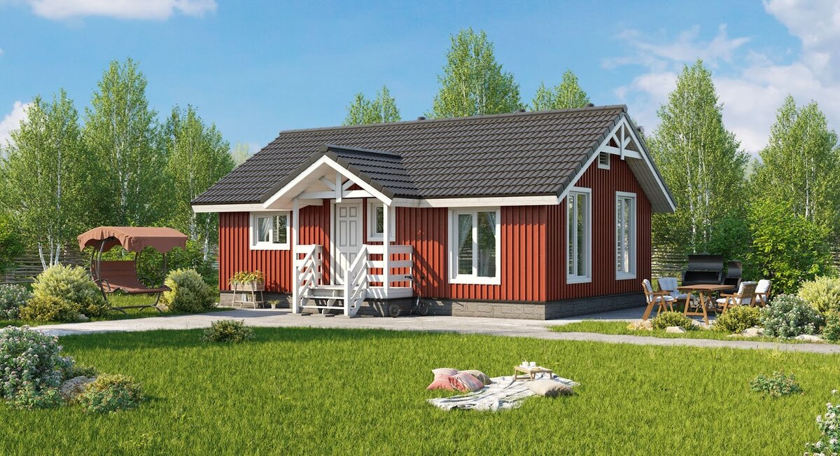 Витязь» — компактные и уютные одноэтажные дома «Теремъ»