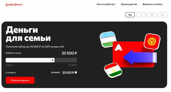 Можно получить от 2 000 ₽ до 30 000 ₽ 