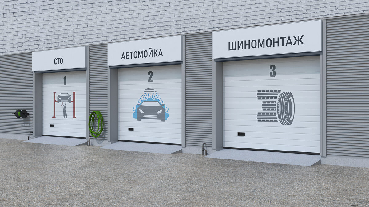 Почему ворота «АЛЮТЕХ» стоит купить для СТО и складов