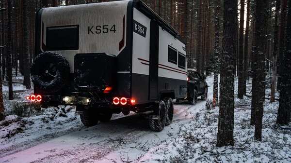 Кемпинг - это не только палатка, а дом на колёсах!
