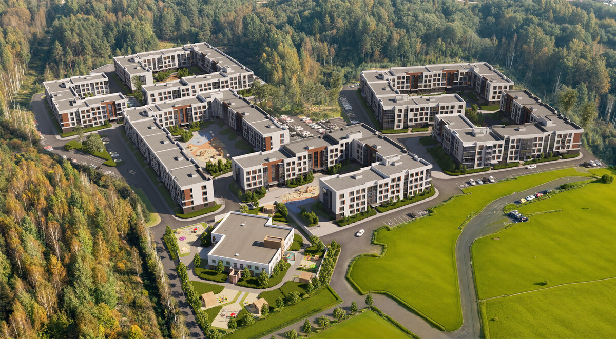 Курортные квартиры у «Охта-Парка»