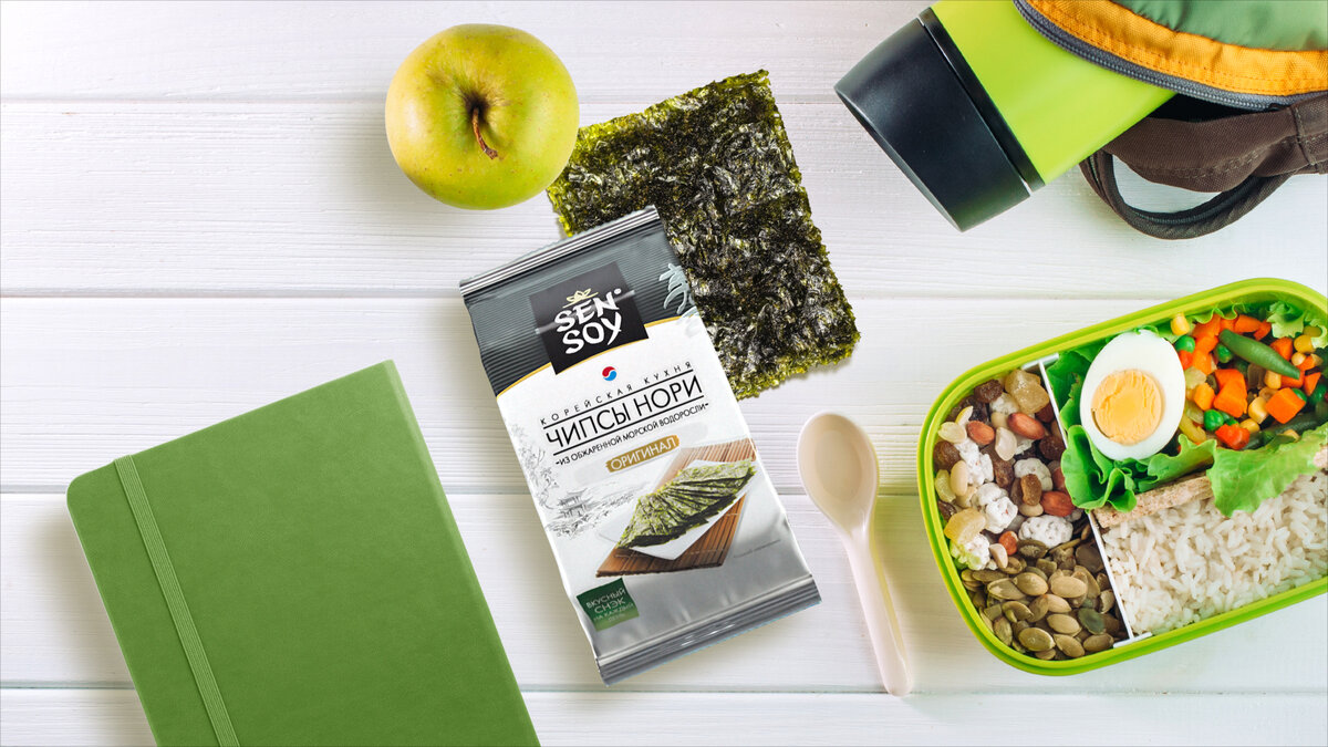 Чипсы нори — трендовый перекус для фанатов Азии