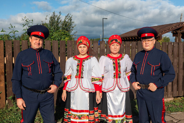 Потомки сибирских казаков в Галанино