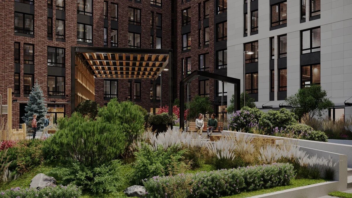 6 зеленых зон рядом с новым ЖК в Московском районе