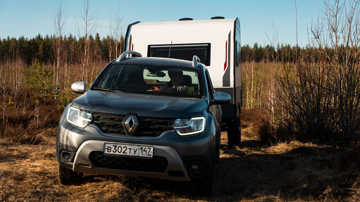 Внедорожный российский дом на колесах 750 кг