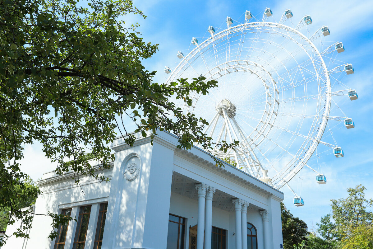 Теперь в Москве есть самое высокое колесо обозрения! | Солнце Москвы ...