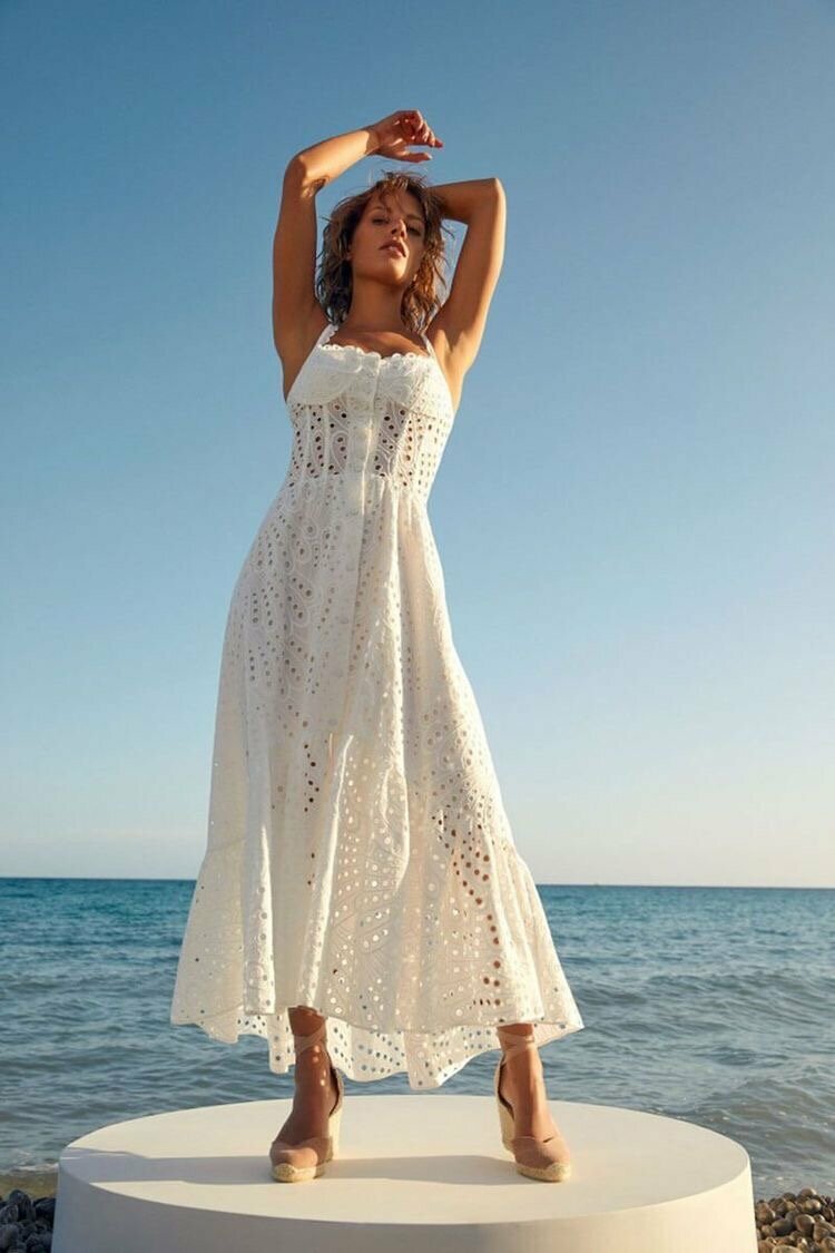 Хлопок с вышивкой - настоящая летняя классика