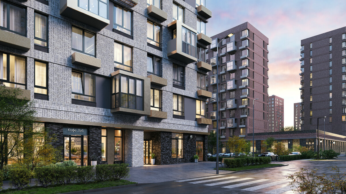 Необычные планировки в ЖК «Квартал Марьино» в Москве