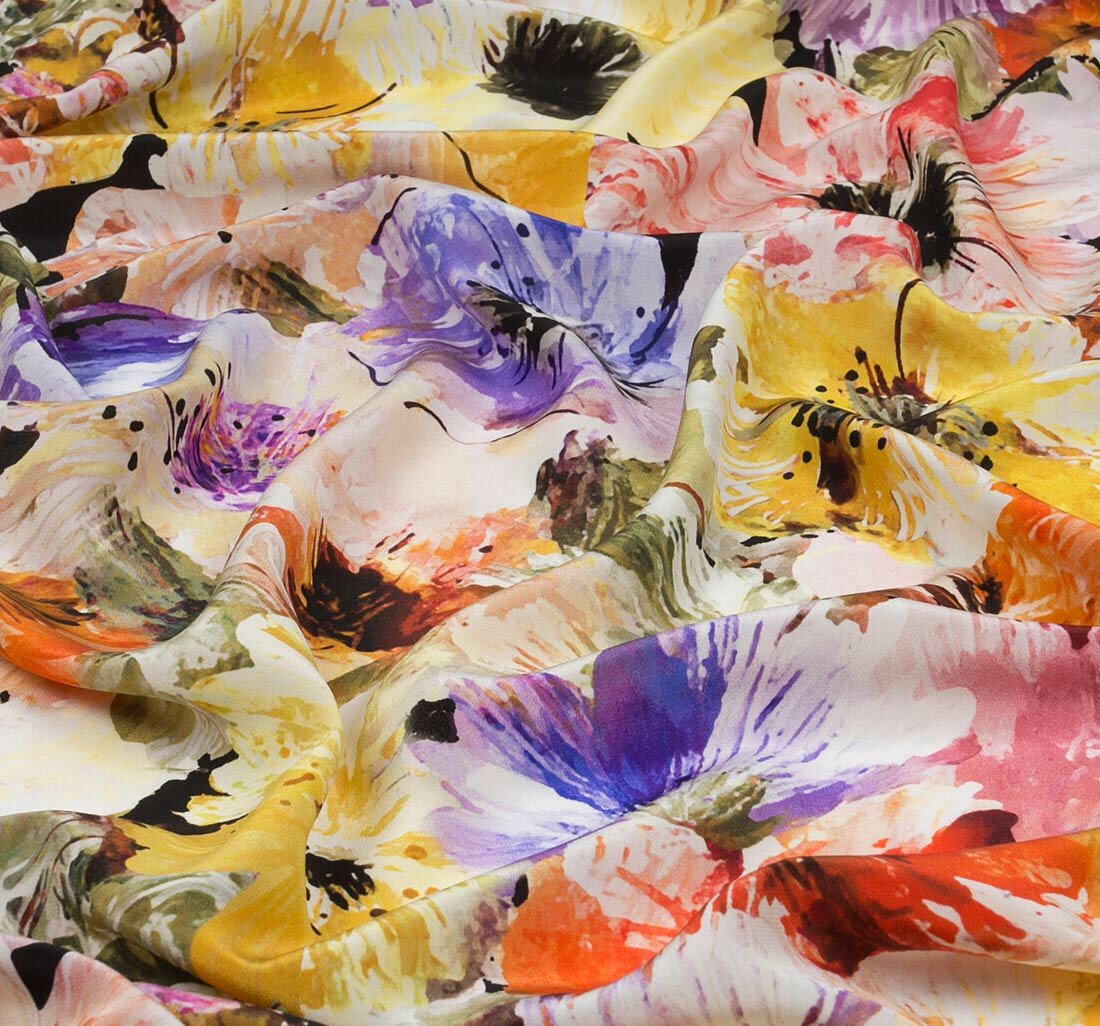 Ткани в цветочек — тренд весны 2024