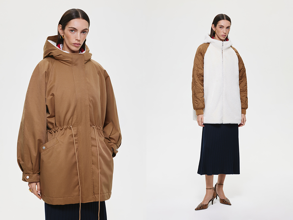Модная утепленная парка бежевого оттенка – практичный вариант для прохладной осени, подходящий и для прогулок, и для рабочих будней. Модель с акцентным воротником, удобной застежкой на молнию, скрытую под планкой, и просторными карманами. Кулиска со стопперами на поясе позволяет трансформировать силуэт, делая образ более утонченным. Температурный режим (зависит от личных ощущений): до -10