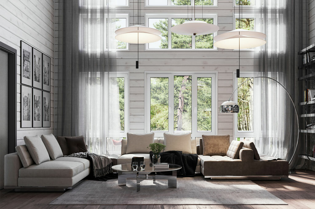 Второй свет в загородном доме