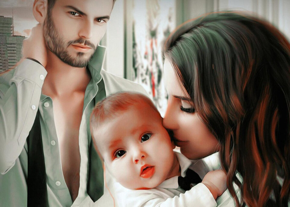 Настоящая семья для олигарха. Книга для хороших выходных