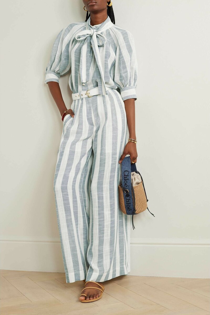 Как носить лен в городе