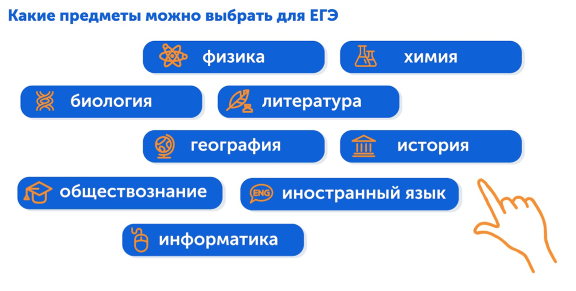 ЕГЭ 2026: какие предметы выбрать?