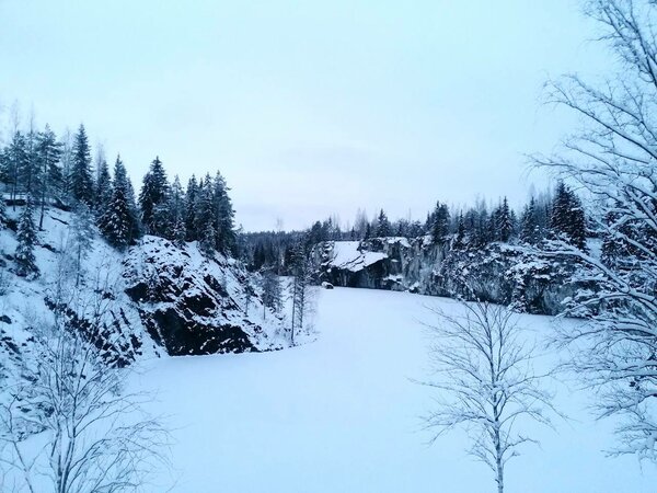 Зимняя сказка Карелии в туре Рускеала – Карельская Сага