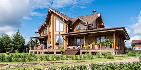 Готовый дом по проекту "Корвет". Источник фото: holz-house.ru