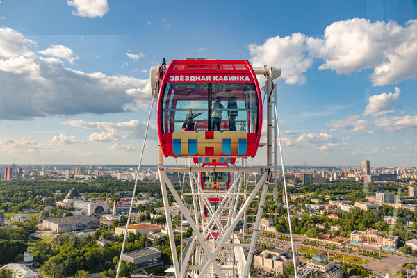 140 метров над Москвой
