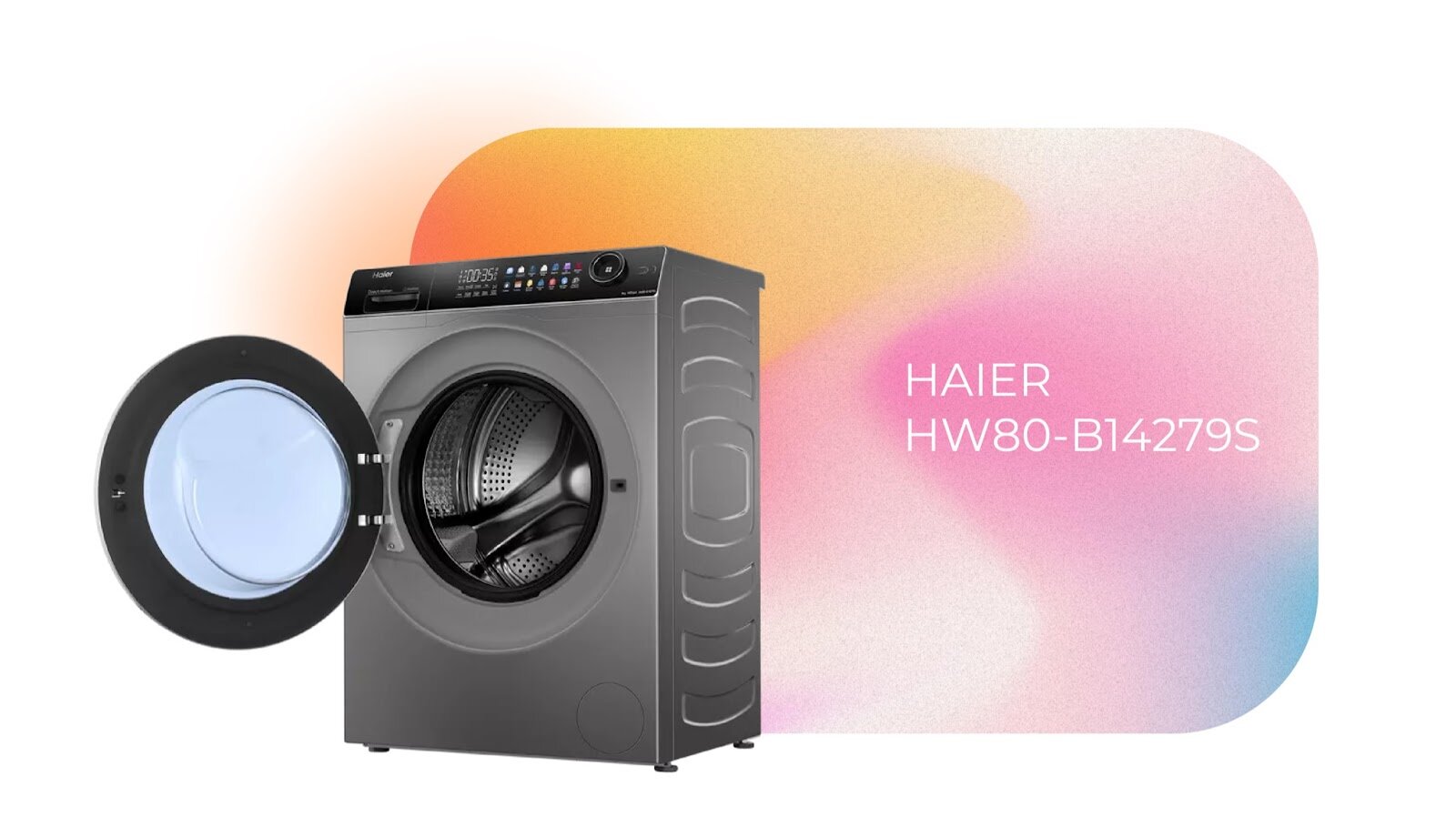 Главные фишки стиралки Haier HW80-B14279S | Haier ProТехнику ...