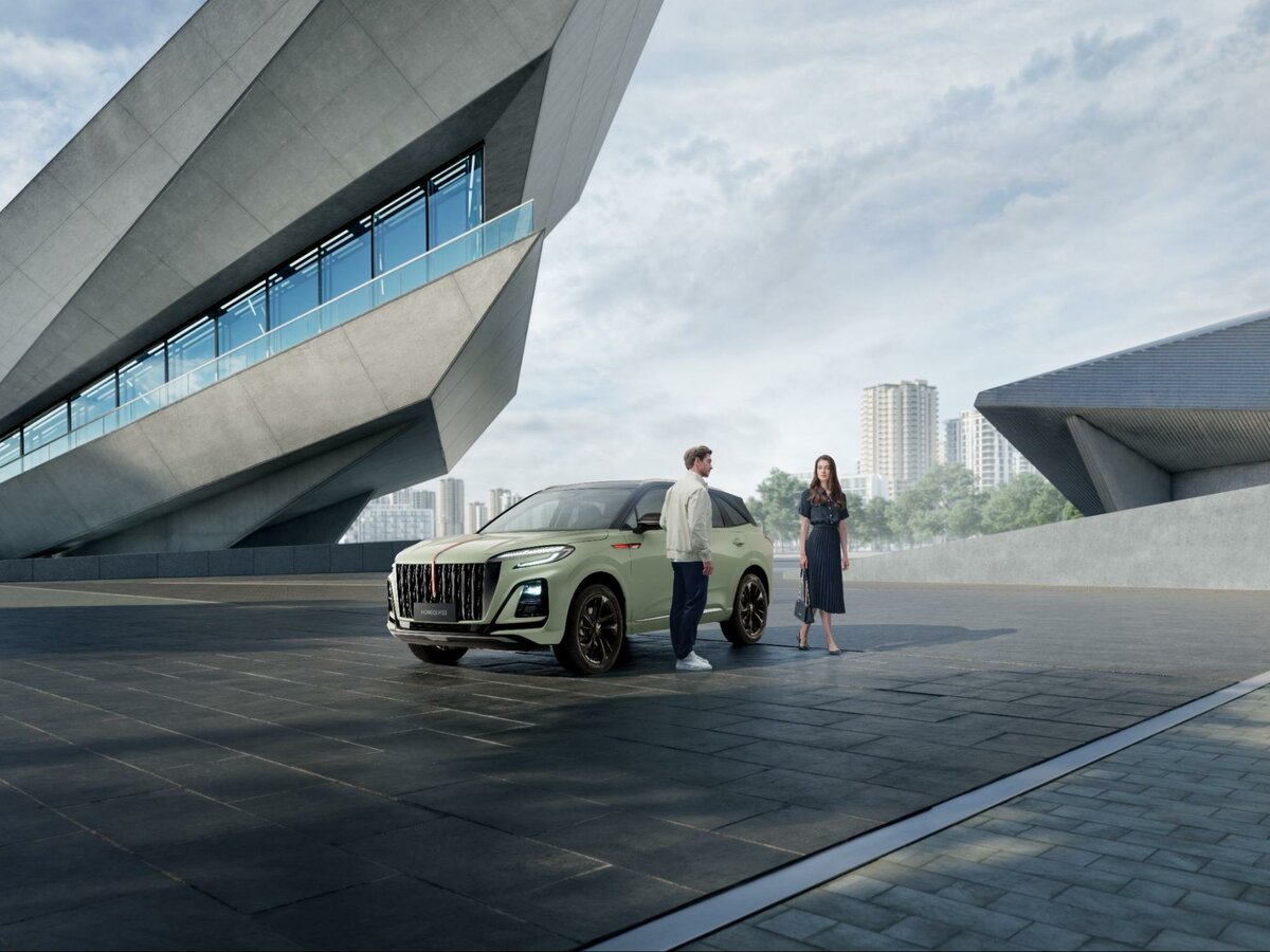 Идеальный автомобиль для девушки: обзор Hongqi HS3