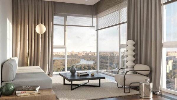 Квартиры в Строгино с кухней-гостиной и гардеробной