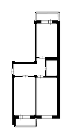 Квартира 87 м², 2-комнатная - изображение 1