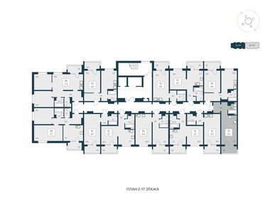 31 м², квартира-студия 3 100 000 ₽ - изображение 17